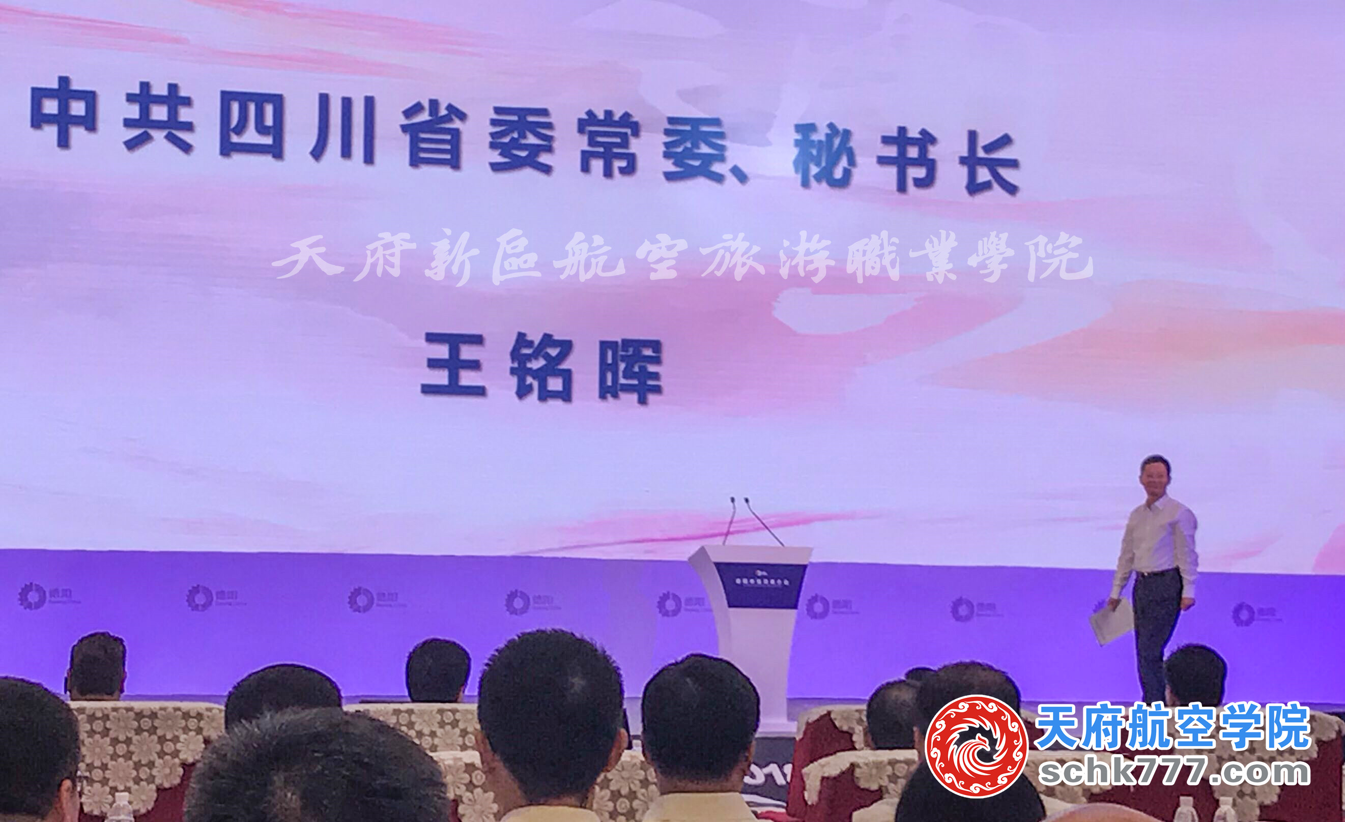 中國四川省常委、秘書長王銘暉致辭.jpg